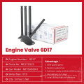 ME170313 Engine Intake Exhaust Valve for MITSUBISHI 6D17